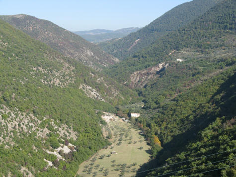 National Park in Assisi Umbria, Italy