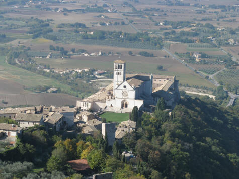 San Francesco Basilica in Assisi Italy
